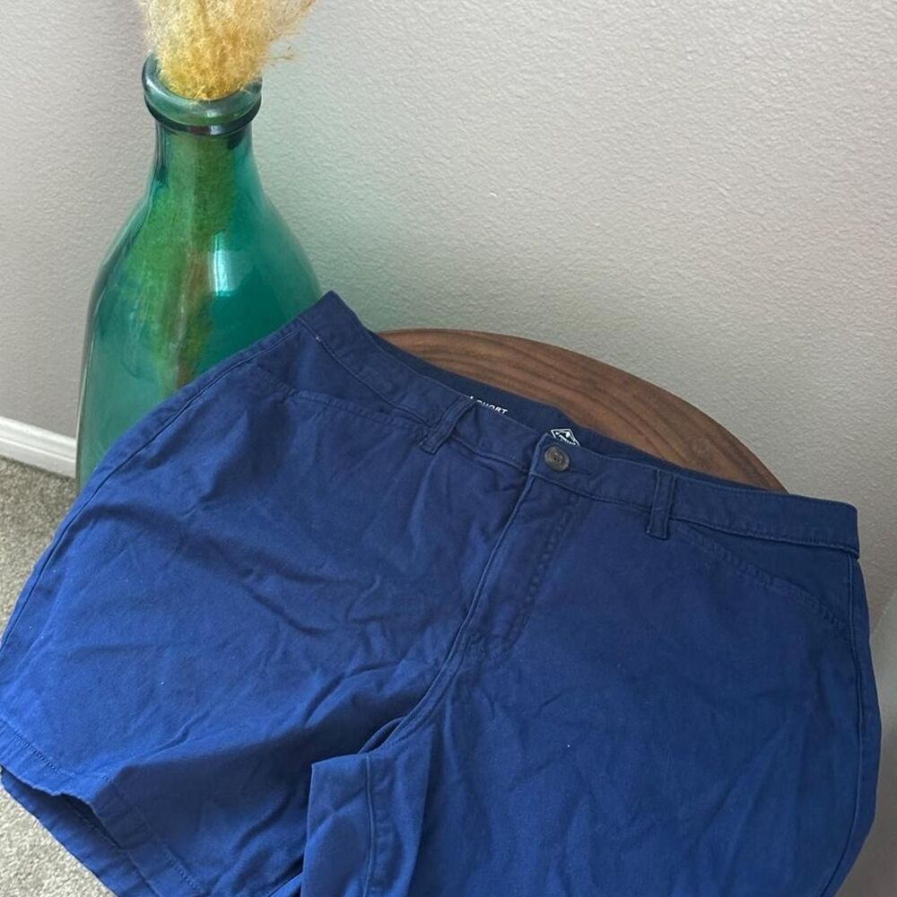 Women's Blue and Navy Shorts